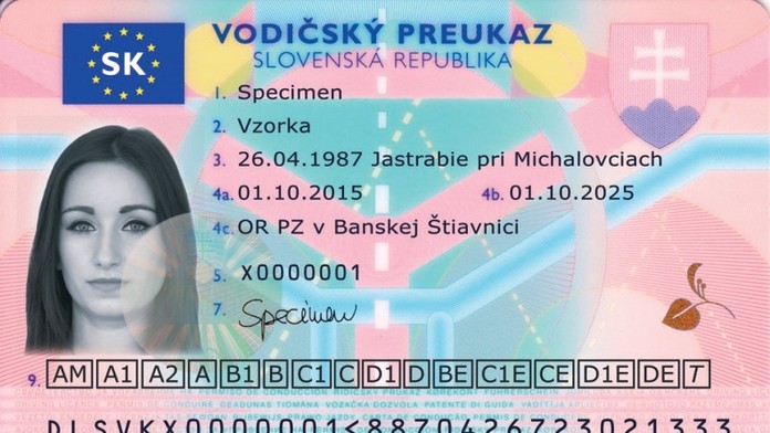 Nový vodičský preukaz