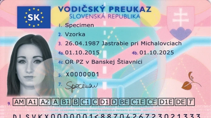 Nový vodičský preukaz