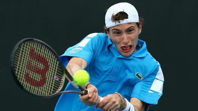 Ugo Humbert na Australian Open 2022.