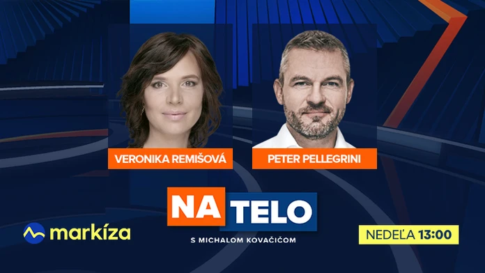 Hosťami Na telo budú Peter Pellegrini a Veronika Remišová