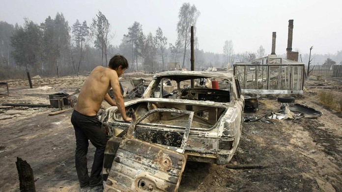 Lesné požiare sužujú Rusko