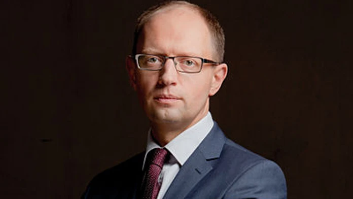 Nový ukrajinský premiér Arsenij Jaceňuk 