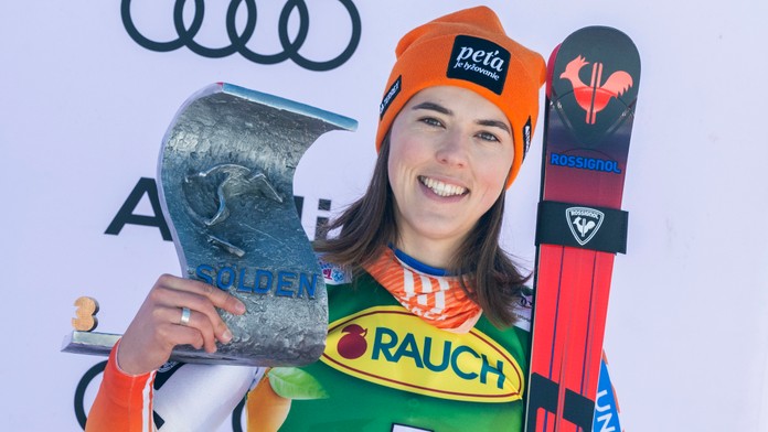 Odstavila ju angína, na zlato aj tak strácala 14 stotín. V Levi je o 30 stupňov menej, ale Vlhová tam vyhráva