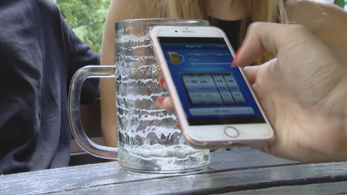Alkohol tester v mobile.