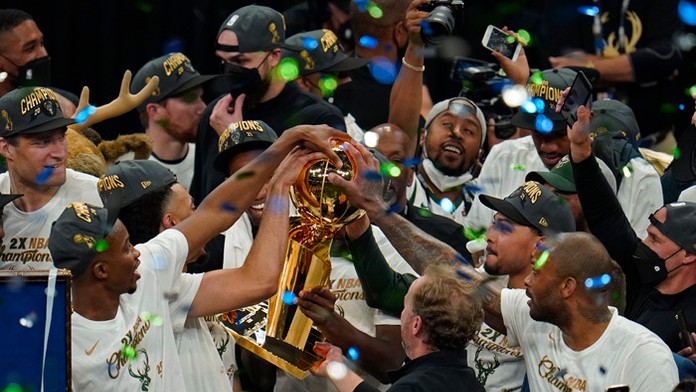 Basketbalisti Milwaukee Bucks.