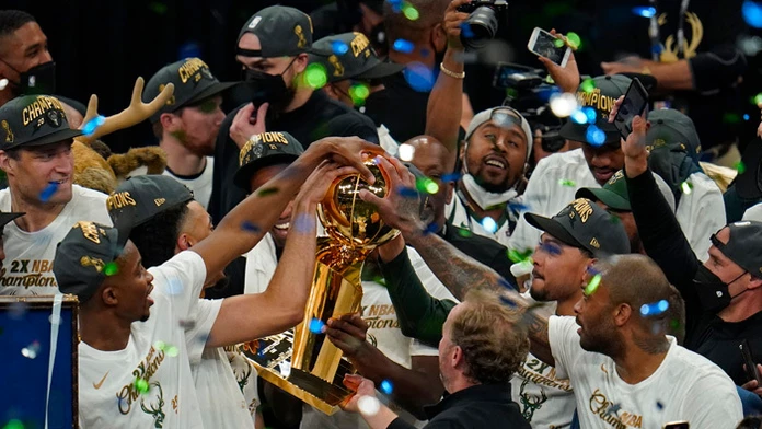 Basketbalisti Milwaukee Bucks.