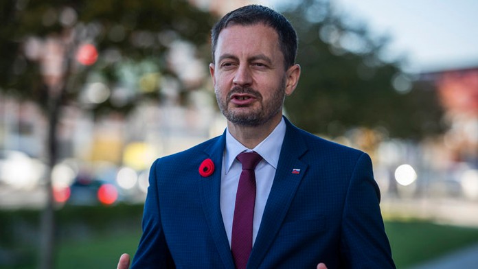 Predseda vlády SR Eduard Heger.