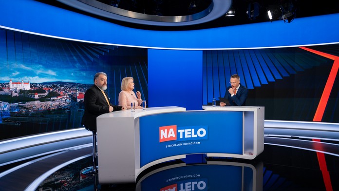 Eduard Chmelár a Magda Vášaryová.