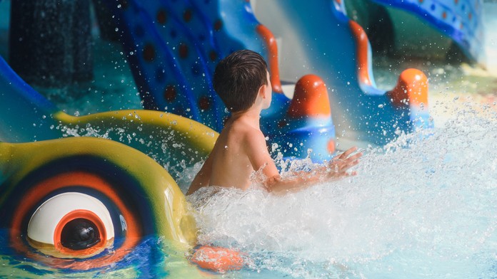 Chapec v akvaparku.