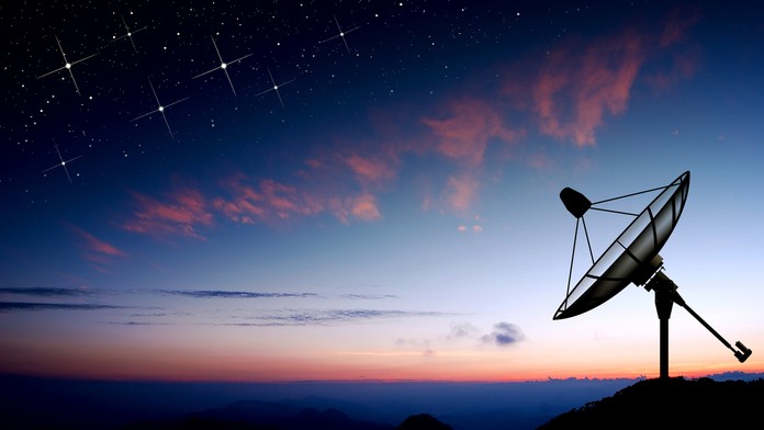 Na zem dorazil záhadný signál z vesmíru (ilustračná fotografia)