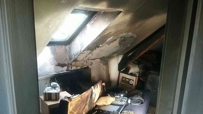 Rodinný dom v Galante zachvátil požiar. Majiteľ vyviazol s popáleninami horných končatín a tváre