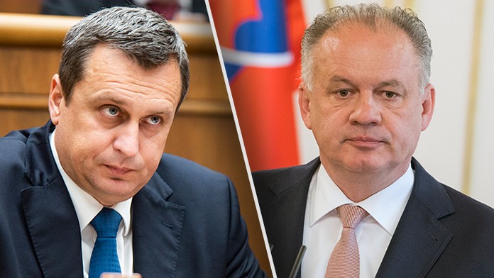 Andrej Danko a Andrej Kiska.