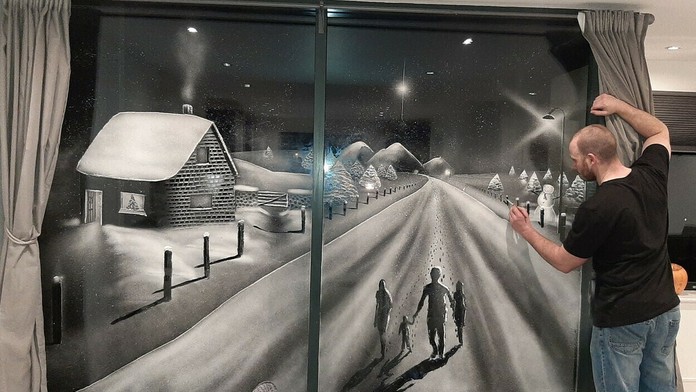 Scott Wilcock mení okná na umenie