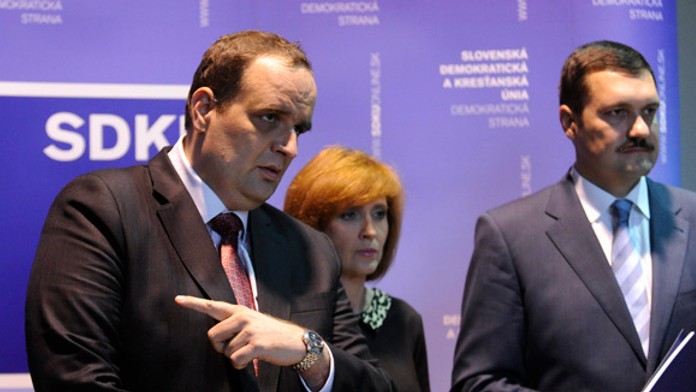 Po zasadnutí Ústrednej rady SDKÚ-DS