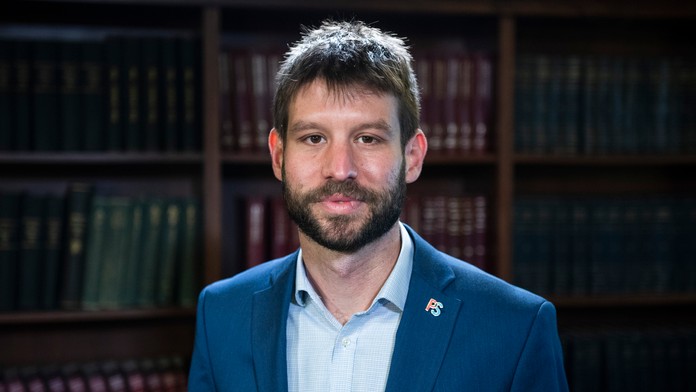 Na snímke europoslanec Michal Šimečka