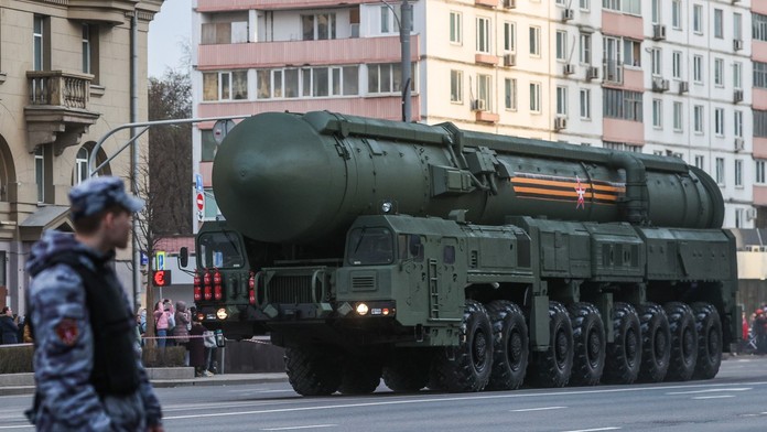 Medzikontinentálna jadrová raketa Jars.