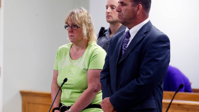 Krajčírka Joyce Mitchellová, ktorá údajne utiecť doživotne odsúdeným vrahom.