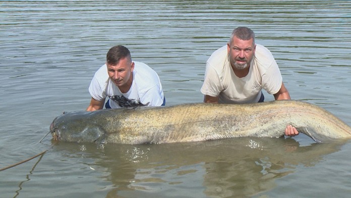 Rybári Marek Fejo a Tomáš Holman.