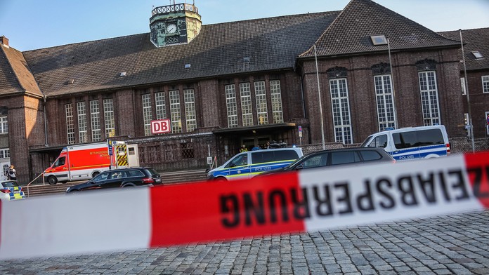 Útok nožom vo vlaku v Nemecku