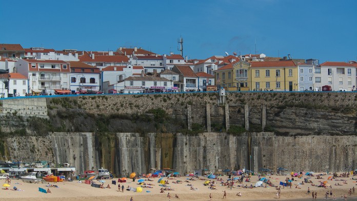Pláž Pescadores v Portugalsku