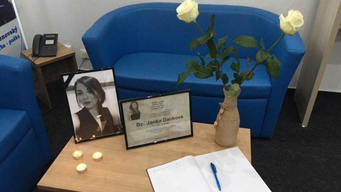 Posledná rozlúčka s Jankou Dankovou.