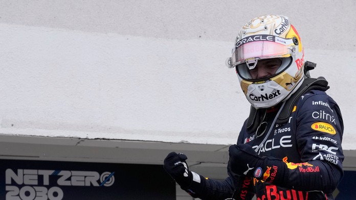 Víťaz VC Maďarska Max Verstappen.