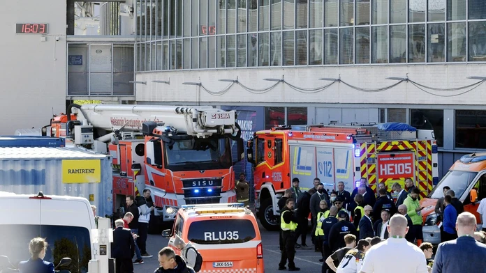 Požiar v helsinskej Ice Hall uhasili, obidva zápasy slovenskej  A-skupiny sa odohrajú ešte dnes