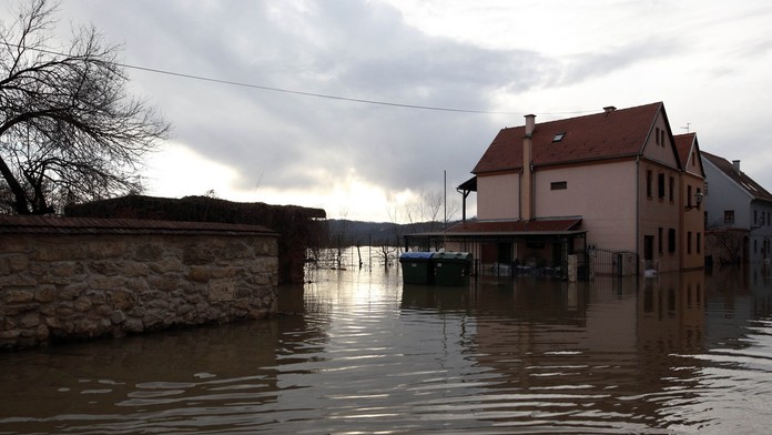 Povodne v Chorvátsku