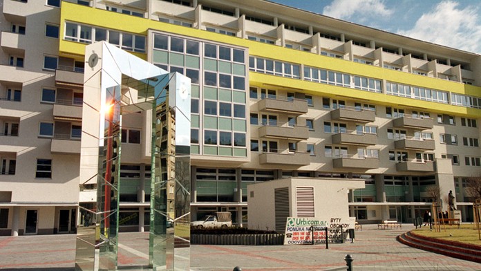 Námestie Martina Benku v Bratislave.