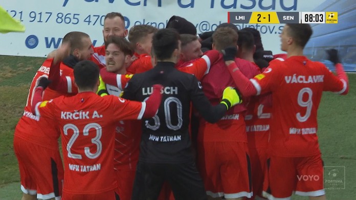 VIDEO: Liptovský Mikuláš otočil v závere zápas proti Senici. Hrdinom Liptákov Gerát