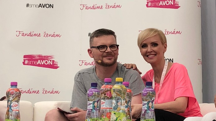 Boris Pršo spolu s Kvetkou Horváthovou. 