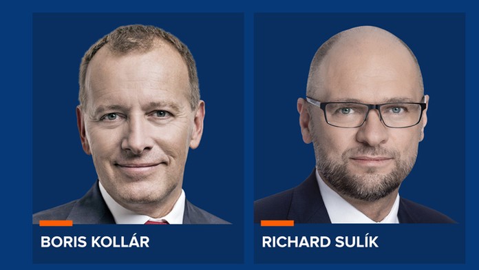 Boris Kollár a Richard Sulík v Na telo.
