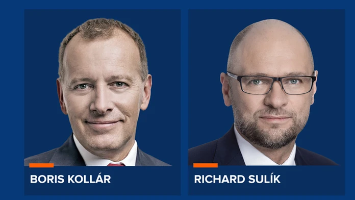 Boris Kollár a Richard Sulík v Na telo.