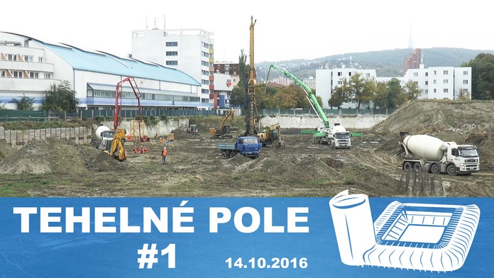 Tehelné pole stavenisko