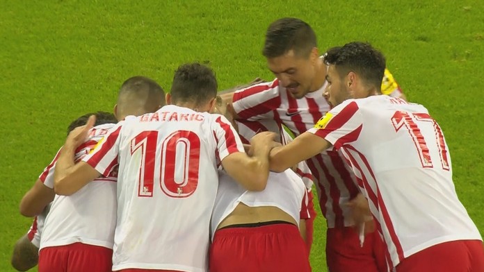 Radosť hráčov Serede.