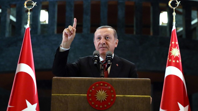 Turecký prezident Recep Tayyip Erdogan. 