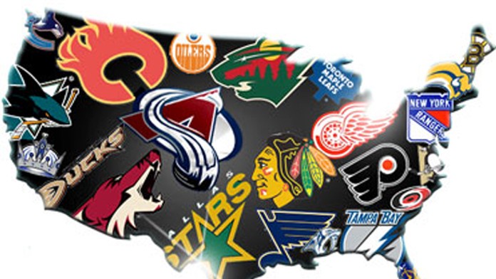 Mapa NHL