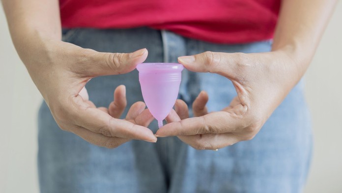 Menštruačný kalíšok (ilustračná snímka)