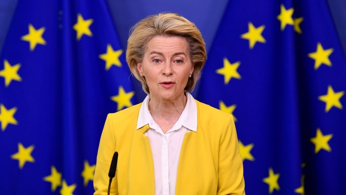 Predsedníčka Európskej komisie Ursula von der Leyenová.