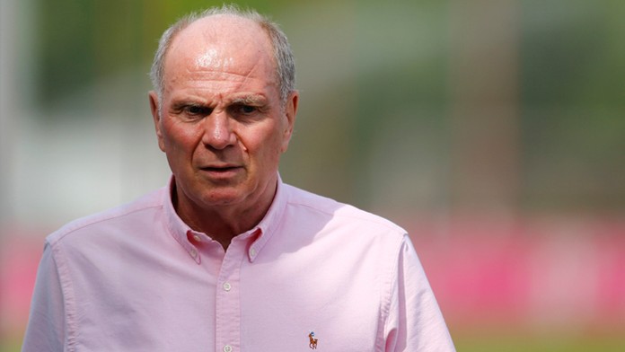 Bývalý prezident futbalového Bayernu Mníchov Uli Hoeness.