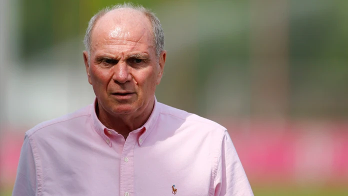 Bývalý prezident futbalového Bayernu Mníchov Uli Hoeness.