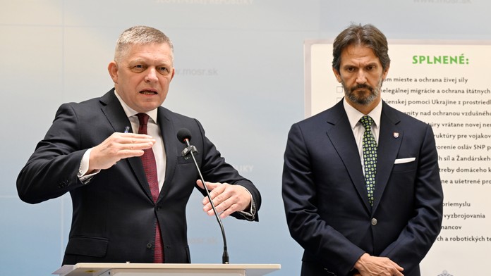 Robert Fico a Robert Kaliňák