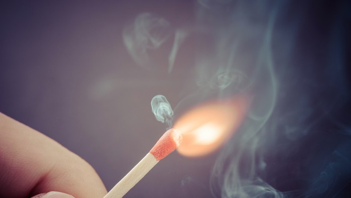 Zápalky (ilustračná fotografia)