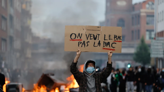 Protesty vo Francúzsku