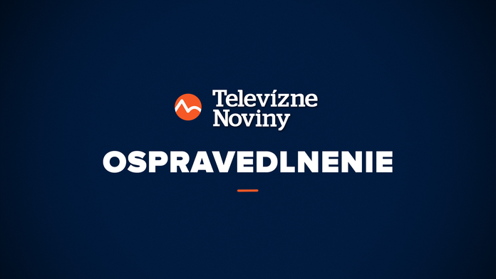 Redakcia Televíznych novín sa ospravedlňuje za chybný titulok k protestnému zhromaždeniu
