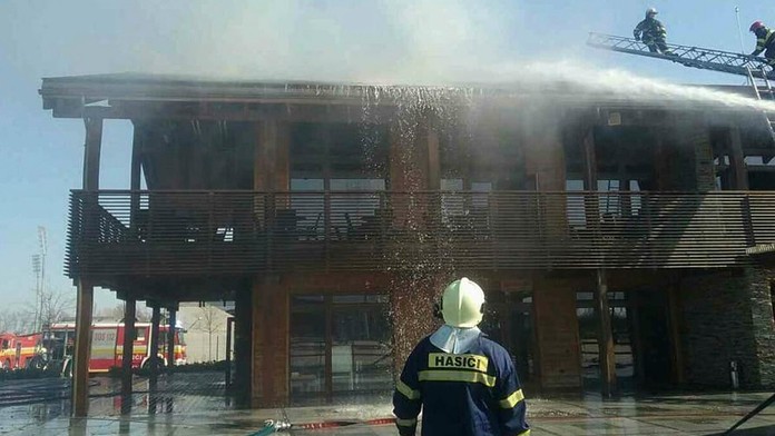 Požiar reštaurácie v Šamoríne