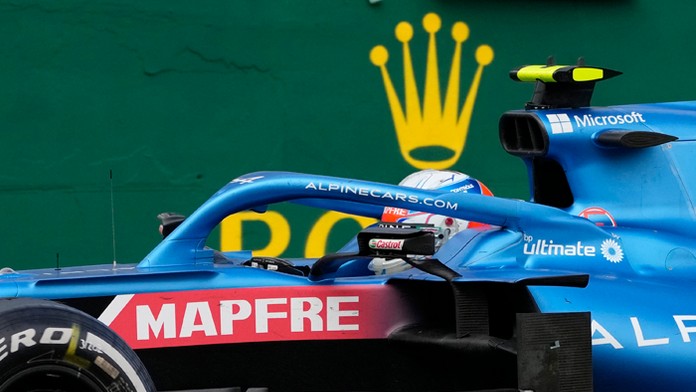 Francúzsky pretekár Esteban Ocon z tímu Alpine.
