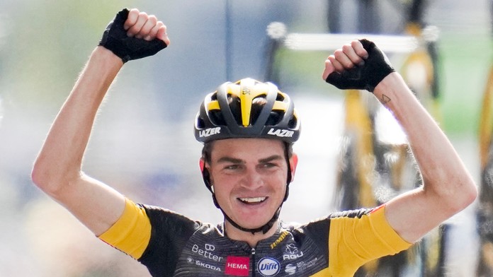 Americký cyklista Sepp Kuss.