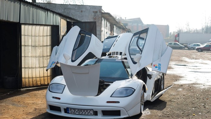 Takto vyzerá podomácky vyrobený McLaren F1.