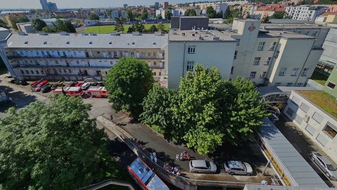 Nemocnica Milosrdných bratří v Brne, ilustračná snímka. 